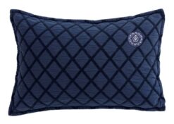 Dunblane Navy Blue Kuddfodral 50x90
