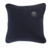 Moss Knit Navy Blue Kuddfodral 50x50