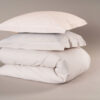 Nantucket Sand/White Bäddset Dubbel 230x220