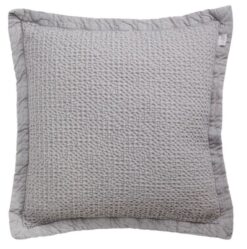 Waffle Light Grey Kuddfodral 50x90
